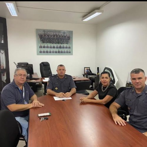 38º BPM/I de São Carlos e região fez reunião para realinhar ações de segurança nas escolas