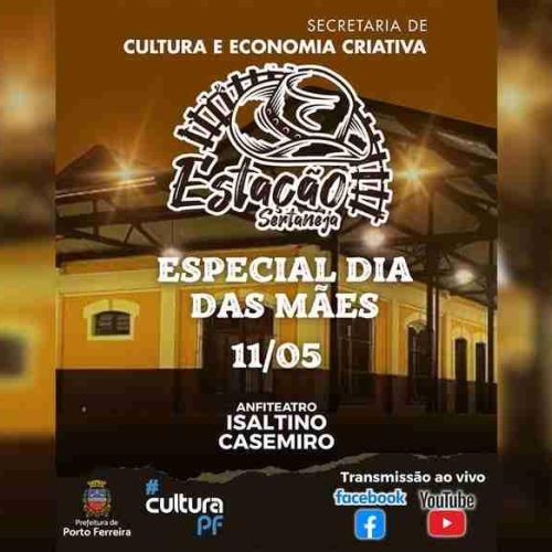 “Estação Sertaneja” de Porto Ferreira faz homenagem às mães neste domingo ” Dia das Mães”