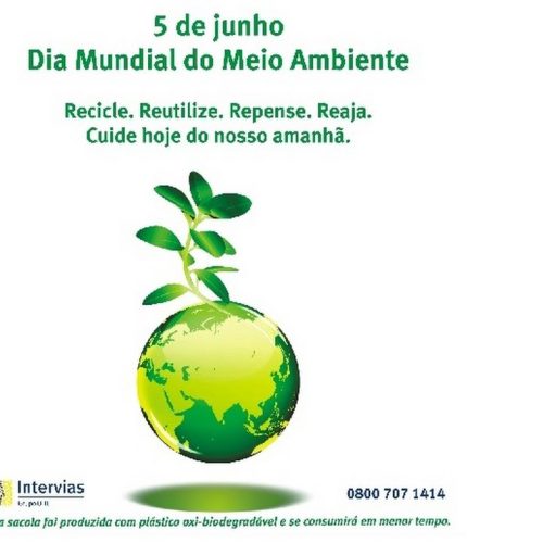 Intervias distribui brinde ecológico no Dia Mundial do Meio Ambiente