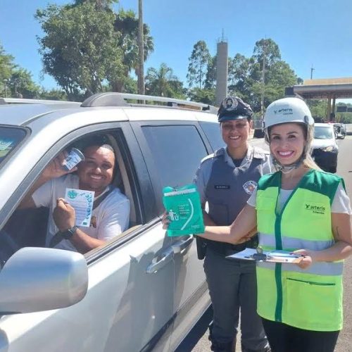 Durante está semana a Arteris Intervias promoveu ações de conscientização pelo Dia da Água