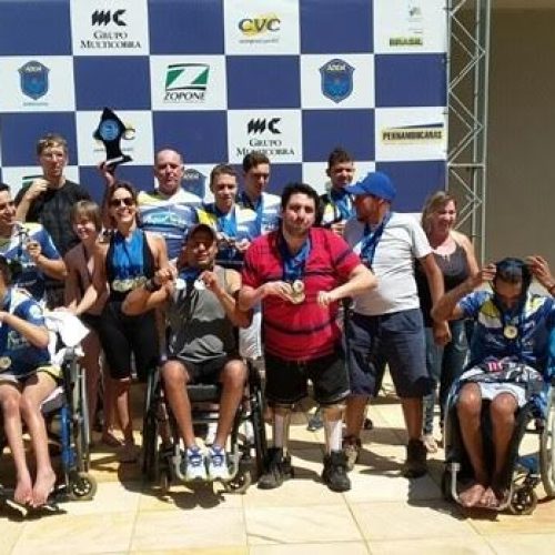 Ferreirenses participam pela LCN de São Carlos do 1º Open Paulista de Paranatação