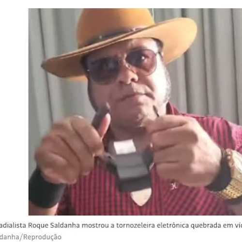 PF prende radialista após ter quebrado a tornozeleira eletrônica e gravado vídeo com ataques ao STF