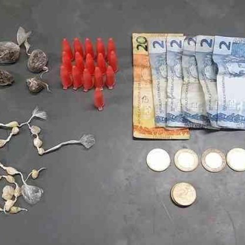 Policiais Militares de Porto Ferreira fizeram Prisão em Flagrante por Tráfico de Drogas