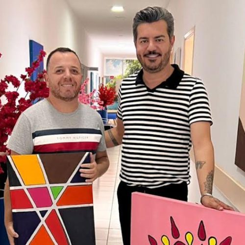 Secretário de Cultura de Porto Ferreira visita CAPS e reforça parcerias para oficinas inclusivas