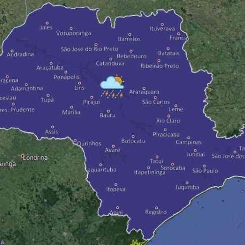 Clima & Tempo: Nova frente fria vai chegar ao estado de SP neste fim de semana de 20 a 22/12