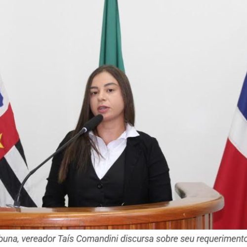 Taís, vereadora de Porto Ferreira, questiona a não cessão de medicamentos para receitas de convênio
