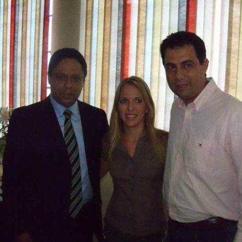 Agradecimento ao Ministro do Esporte Orlando Silva e ao Prefeito Maurício Rasi