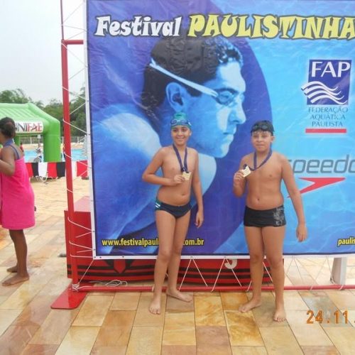 Clube de Campo participou do III Festival Paulistinha de Natação