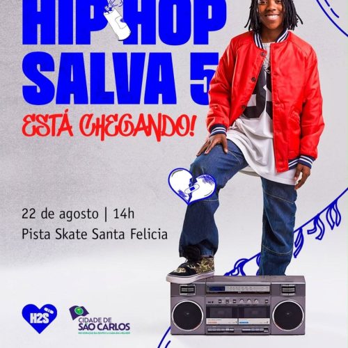 Hip Hop Salva 5 leva cultura de rua e atividades gratuitas para São Carlos