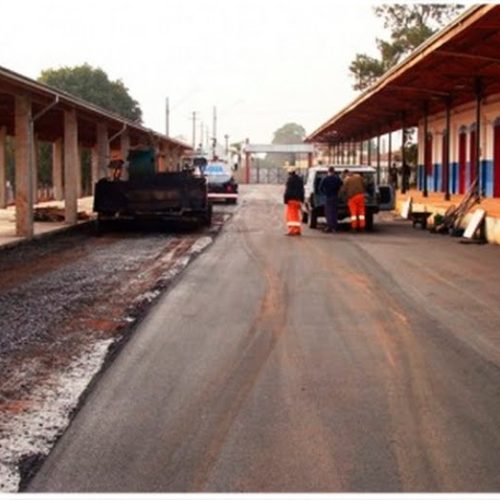 Prefeito visita obras em andamento