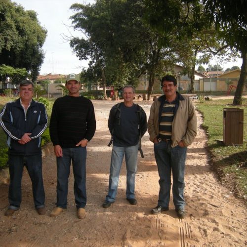 Professor Doutor Reinaldo Monteiro da UNESP visita parque Henriqueta Libertucci