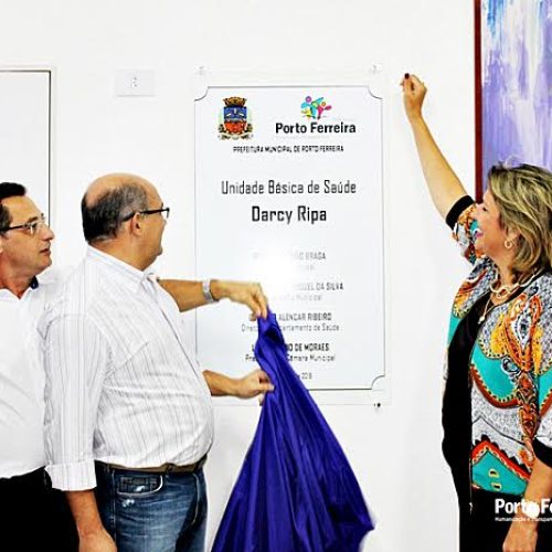 Prefeitura de Porto Ferreira entrega obras da nova UBS Darcy Ripa no Jardim Porto Novo