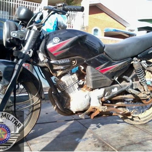 Menor é apreendido no Jardim Jandira conduzindo moto com números de chassi e motor suprimidos