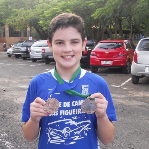 Atleta Ricardo Ponciano, do Clube de Campo, participa de Torneio da Federação Aquática Paulista