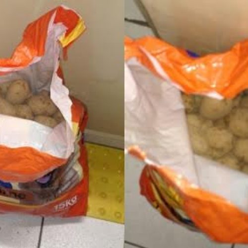 Homem é flagrado com cerca de 20 quilos de batata furtados de barracão de produtor rural