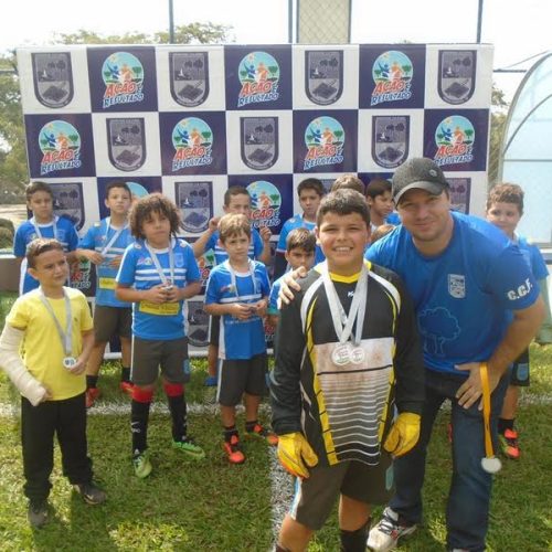 Garotos da Escola de Futebol do Clube de Campo participaram do 3º Festival de Habilidades