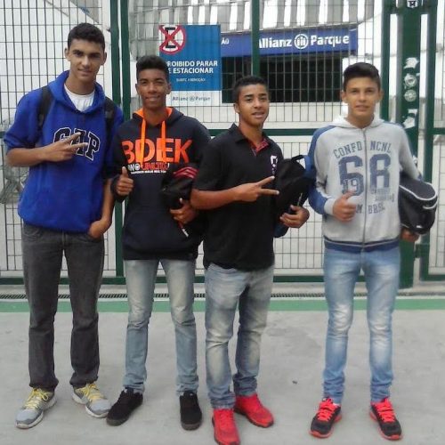 Centro Formação de Atletas apresentou quatro atletas para avaliação na Sociedade Esportiva Palmeiras