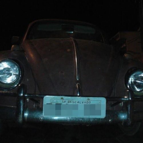 Fusca vermelho furtado em Descalvado é localizado no bairro Cristo Redentor, em Porto Ferreira