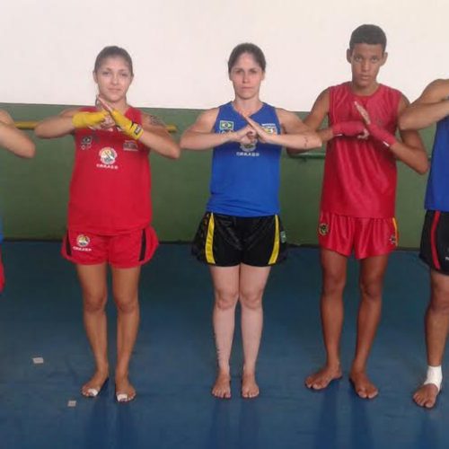 Atleta da Fábrica da Luta participou de treino para atletas da seleção júnior de sanda