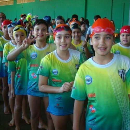 Alunos da base do P.F.F.C. participaram da final de inverno do Festival Paulistinha de Natação