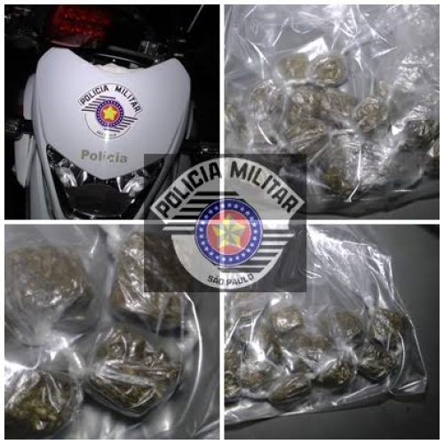 Jovem é preso pela PM de Porto Ferreira por tráfico de drogas