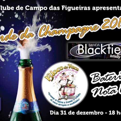 Clube de Campo prepara tradicional Tarde da Champagne com banda Blacktie e Bateria do Bloco da Vaca
