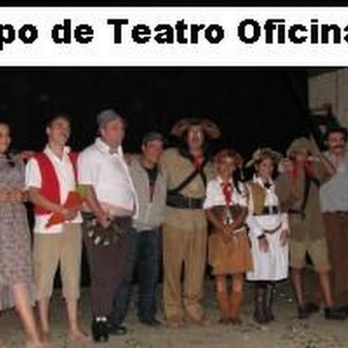 Grupo de teatro Oficina em Santa Cruz das Palmeiras