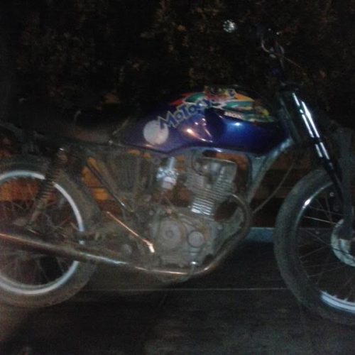 Moto furtada é localizada pela PM no Jardim Paschoal Salzano