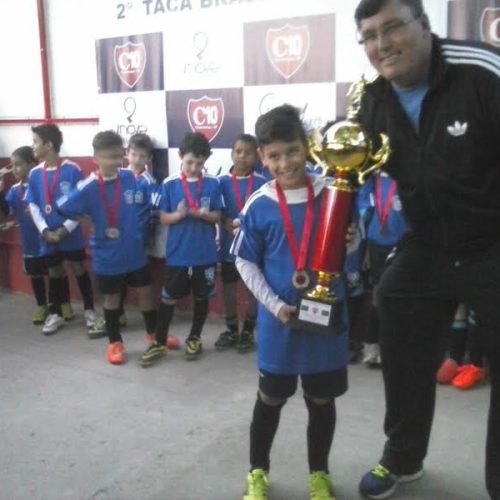Sub 09 do C.F.A. é campeão da série Prata da Taça Brasil de Futebol Menor