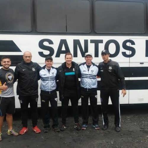 Garotos do P.F.F.C. têm ótimo desempenho diante do Meninos da Vila, do Santos Futebol Clube