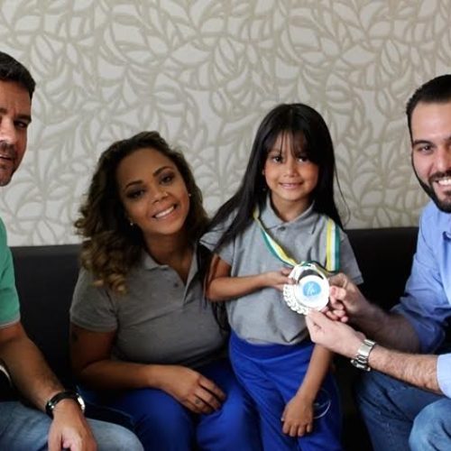 Larah Prado, de 6 anos, conquista o vice-campeonato brasileiro de pole sport