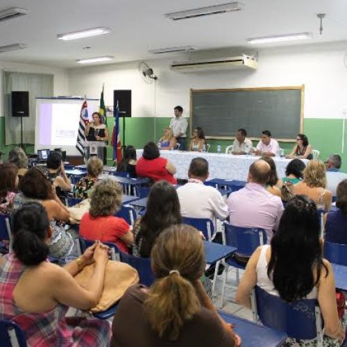 EMEFM Mário Borelli Thomaz foi palco do lançamento da 4ª Olimpíada de Língua Portuguesa