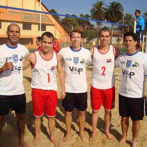 Futevôlei conquista ouro no 55° jogos regionais de Barra Bonita