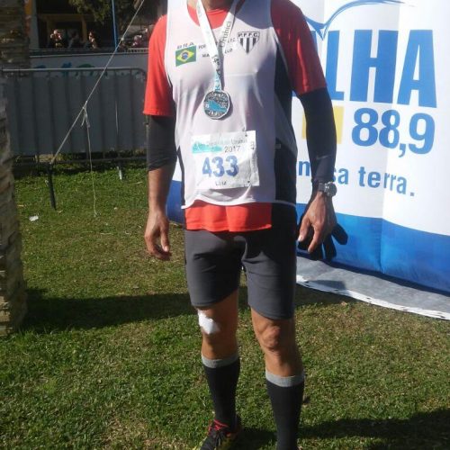 Castelo representa o PFFC em prova de atletismo realizada em Santa Catarina