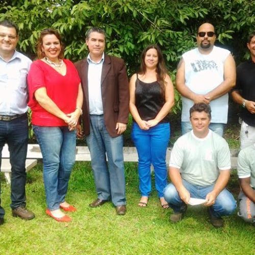 Prefeita visitou as obras de limpeza e manutenção do Parque Henriqueta