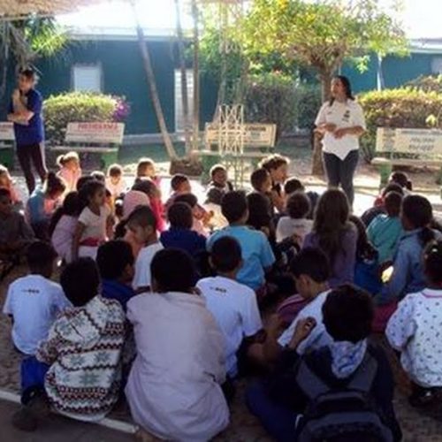 Crianças do Programa Segundo Tempo realizam atividades
