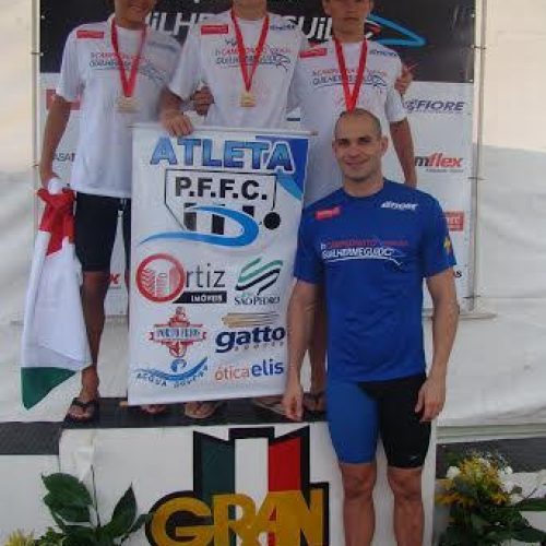 Natação do P.F.F.C. conquista ótimos resultados na competição Guilherme Guido, em Limeira