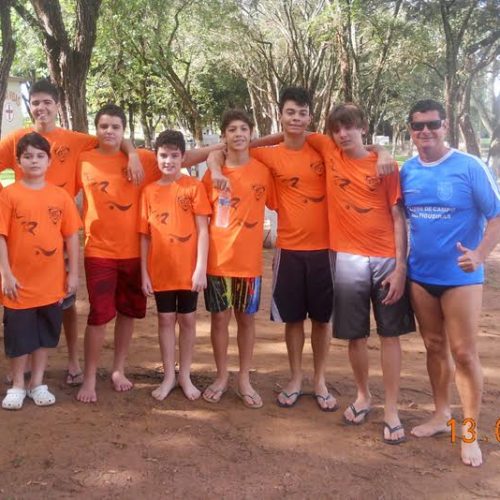 Natação do Clube de Campo participa de Festival Aquático realizado no lago