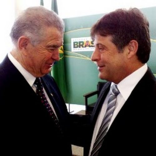 Deputado Nelson Marquezelli participou da posse do ministro da Agricultura