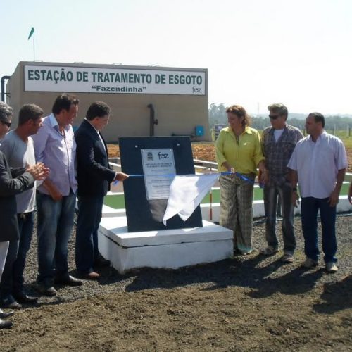 Foz comemora a ampliação do tratamento de esgoto e modernização da ETE Fazendinha