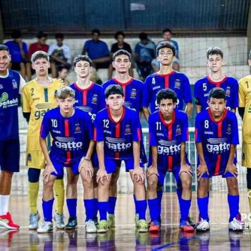 Sub-14 de Porto Ferreira conquista o 3º lugar na Liga Ferreirense de Futsal com goleada de 7 a 2