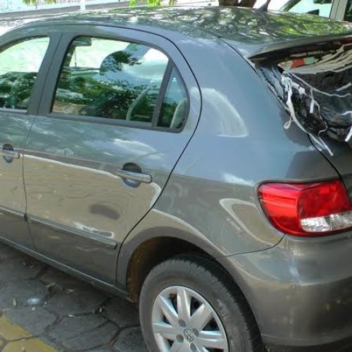 Carro roubado em Tambaú é localizado pela PM no Jardim Jandira