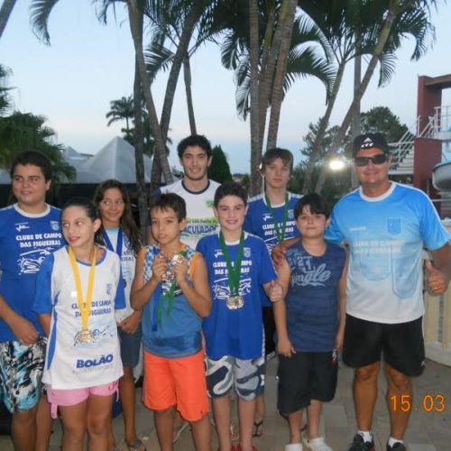 Natação do Clube de Campo participa em Mococa de etapa de torneio da Federação Aquática Paulista
