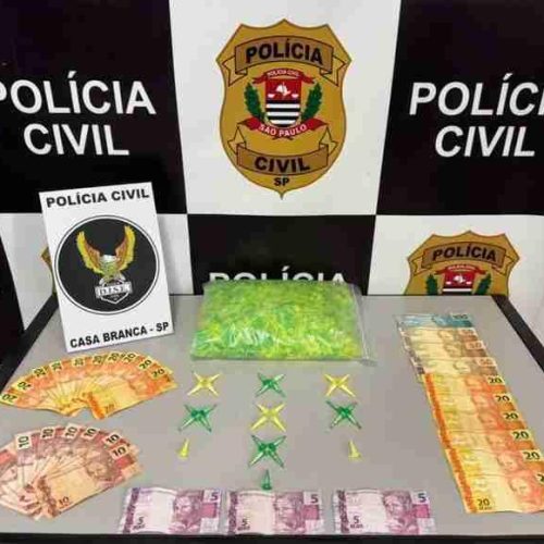 Santa Cruz das Palmeiras: Polícia Civil prende integrante do PCC e com ele entorpecentes