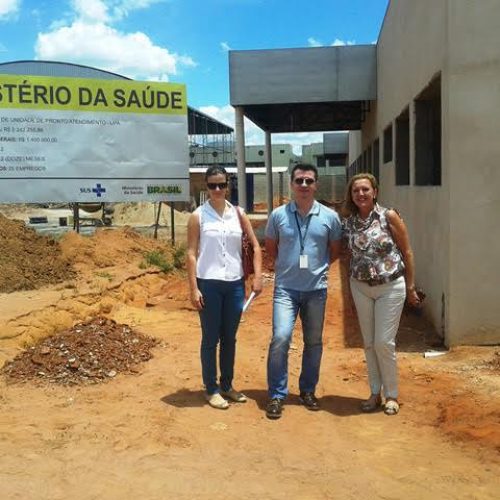 Consultor técnico do Ministério da Saúde diz que obras da UPA estão dentro do prazo