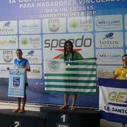 Nadadora Alicia Propheta representa equipe do Clube de Campo na IX Copa São Paulo