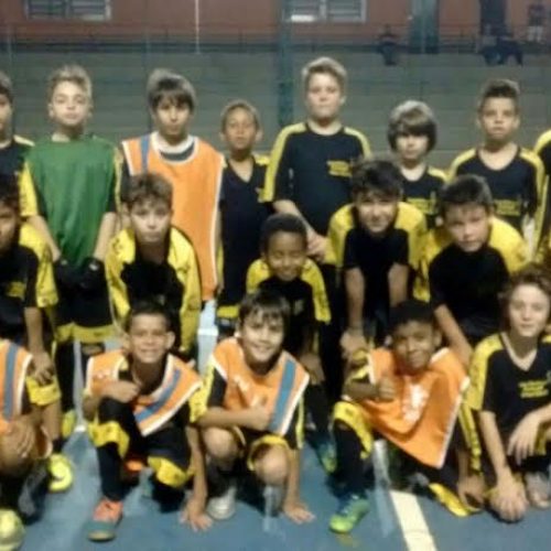 Escolinha de Futsal da MarGirius realizou quatro jogos no Adriano José Mariano pela Liga Riopardense