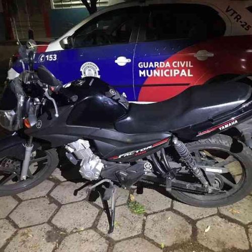 GCM de Porto Ferreira recupera mais uma moto furtada na cidade e prende o autor do furto