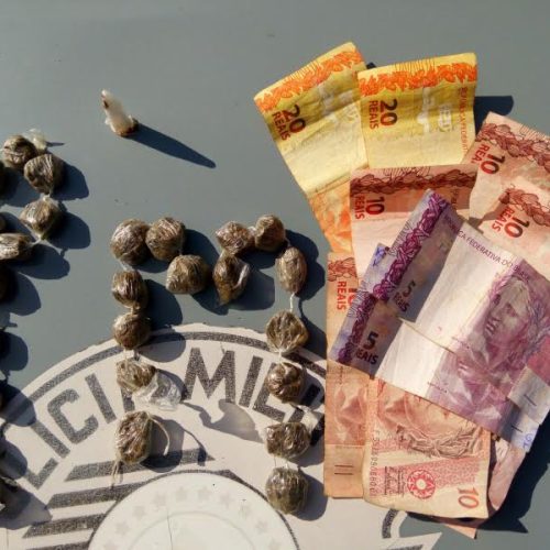 Menor de 15 anos é apreendido durante a Operação Dejem por ato infracional de tráfico de drogas