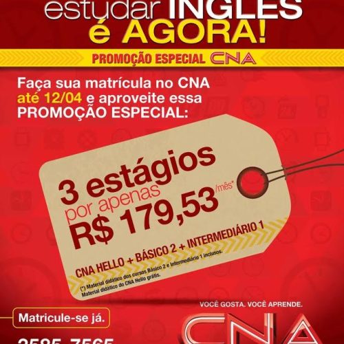 O CNA de Porto Ferreira oferece a você uma chance imperdível!